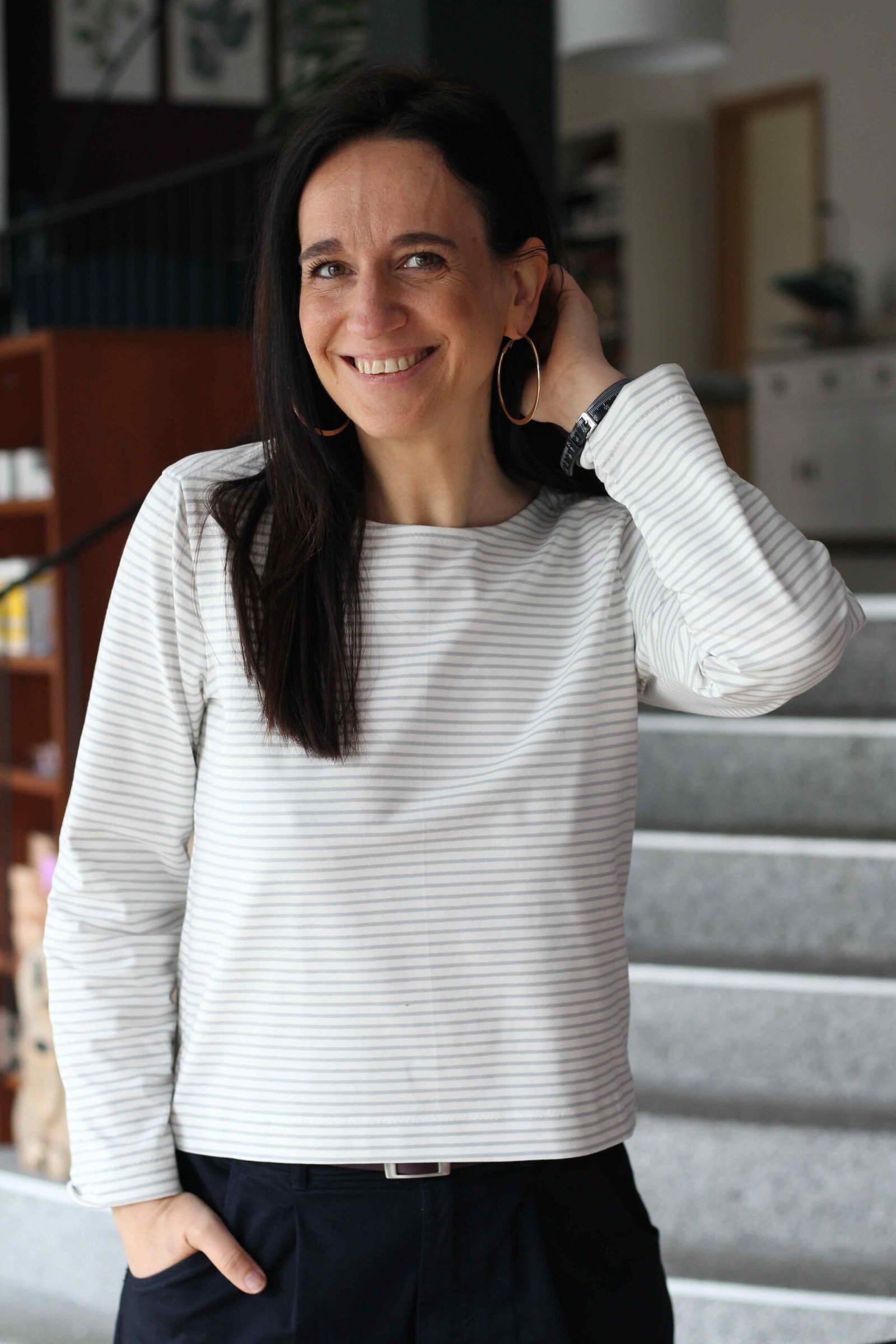 Stapel Piece Breton Shirt Zeitloser Klassiker im Kleiderschrank